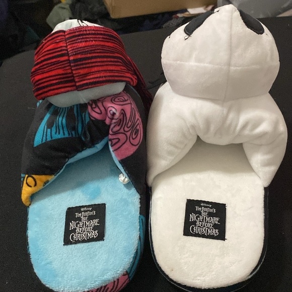 Disney Nightmare Before Christmas Slippers adult size 7/8 VERY CLEAN - Picture 7 of 10